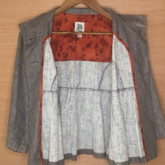 Anthro Ivy Jane Lined color Blazer Small - Picture 7 of 8